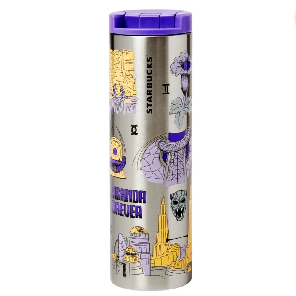 Starbucks Wakanda 16oz Travel Tumbler